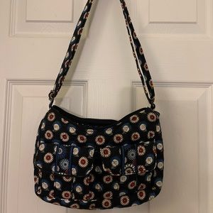 EUC/RARE/VINTAGE/RETIRED Midnight owl print Vera Bradley shoulder bag
